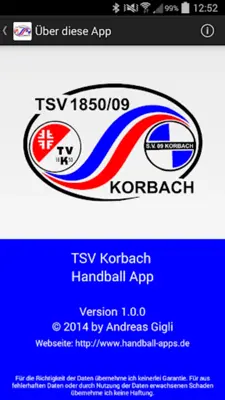 TSV Korbach android App screenshot 0