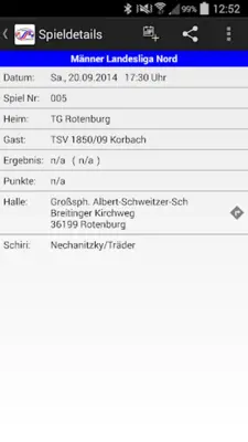 TSV Korbach android App screenshot 1